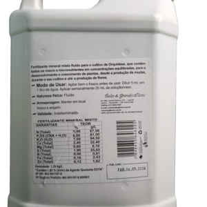 Fertilizante para Orquídeas 5 L- adubo completo - Imagem 3