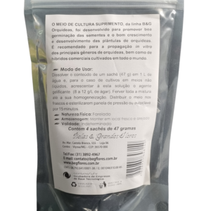 Meio de Cultura B&G Flores 188 g para Orquídeas - Imagem 3